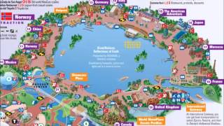 EPCOTs World Showcase Interactive Map [upl. by Elisabeth]