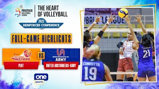 PLDT vs UAIArmy highlights  2022 PVL Reinforced Conference  Oct 8 2022 [upl. by Milton]