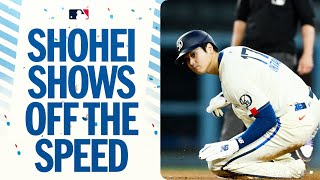 HES AT 53 Shohei Ohtani has 5 stolen bases in his last 3 games  大谷翔平ハイライト [upl. by Vinna]