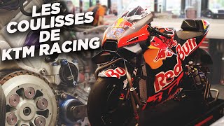 Le QG des KTM de MotoGP SUBTITLE [upl. by Annuahsal]