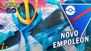 TESTANDO O NOVO EMPOLEON COM ASA DE AÇO  Pokémon Go  Great League PVP GBL [upl. by Anurag]