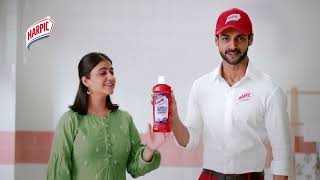 New Thicker and Fresher Harpic Bathroom Cleaner  HINDI  20 sec [upl. by Inaniel]