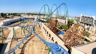 Hyper Coaster TALLEST amp FASTEST Roller Coaster in TURKEY 4K POV  Land of Legends No Copyright [upl. by Sanchez763]