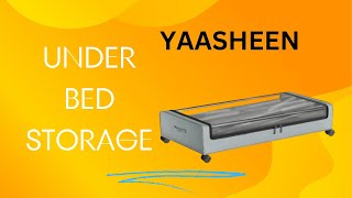 YAASHEEN Under Bed Storage Organizer Assembly amp Review [upl. by Yrem]