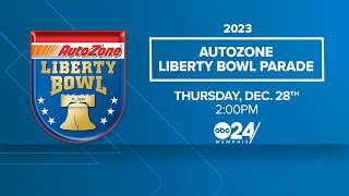 AutoZone Liberty Bowl Parade returns to Beale Street on Thursday [upl. by Aisset]