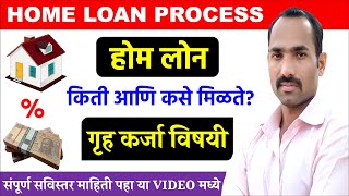 Home Loan Complete Process Explained in Marathi  Home Loan information in Marathi  Home Loan [upl. by Jerome280]