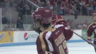 Johnny Gaudreau Turning Heads at World Juniors for Team USA and at Home With Boston College [upl. by Anil]