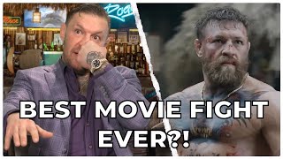 Conor McGregor Picks Best Movie Fight Scene EVER  Uncensored ROAD HOUSE Interview [upl. by Haisoj]