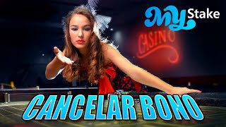 Como cancelar BONOS en MYSTAKE CASINO SCAM 100  NO RECOMENDADO Mini Tutorial Cancel bonus mystake [upl. by Janna]