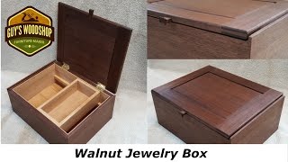 Walnut Jewelry Box [upl. by Rudolfo]