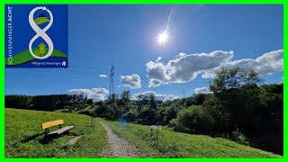 Schwenninger Acht neuer touristischer Wanderweg im SchwarzwaldBaarKreis  186 kmRundkurs [upl. by Etnoel657]