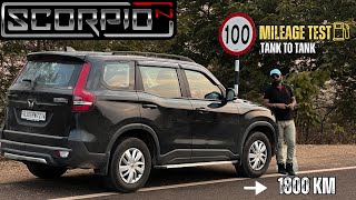 Scorpio n diesel mileage test ScorpioNTrekker [upl. by Renckens179]