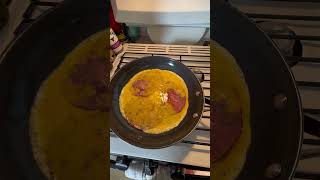 breakfast Ham n cheese Hello september 2023 shortvideo food cooking [upl. by Otit]