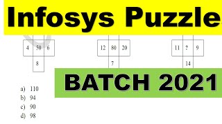 Infosys Puzzles 2021 batch Sample Puzzles for Infosys  Important concept for puzzles [upl. by Eserehs257]