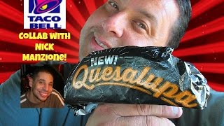 Taco Bells® Quesalupa REVIEW with Nick Manzione [upl. by Asreht]