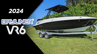 2024 Bayliner VR6 Bowrider  Luxury and Affordability  QUICK FLYOVER [upl. by Euginomod823]