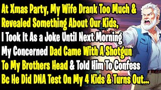 At Xmas Party My Wife Drank Too Much amp Revealed Something About Our Kids I Took It As a Joke [upl. by Eldon891]