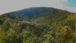 TVZONEA giant crater formed in the flatland Sangumburi Crater Jeju [upl. by Paff]