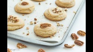 Brown Sugar Pecan Cookies Recipe Video [upl. by Cohligan179]