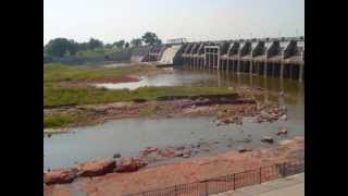 Lake Overholser Dam Oklahoma City [upl. by Tnomed]