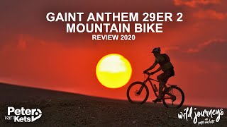 Giant Anthem 29er 2 Mountain Bike  Review 2020  Peter Van Kets [upl. by Bucky]