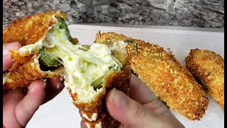 JALAPENO POPPERS  Crunchy Cream Cheese Jalapeno Poppers [upl. by Millhon]