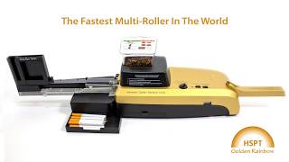 HSPT 103U Golden Rainbow Automatic Cigarette Rolling Machine [upl. by Enneiluj]