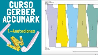 1 Curso Gerber AccumarkAnotaciones [upl. by Farly292]