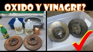 Funciona el Vinagre para Remover Oxido pruebas reales [upl. by Lj]