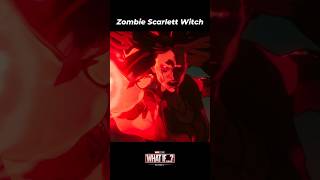 Zombie Scarlet Witch  What if Zombies whatif marvel shorts [upl. by Perot415]