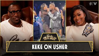 KeKe Palmer On Usher Concert Causing Trouble At Home  CLUB SHAY SHAY [upl. by Cleodell792]