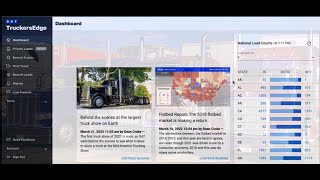 How to Book loads on the DAT Board TruckersEdge Pro load board Make more money as an Owner Operator [upl. by Leamsi518]