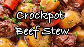 Crockpot Beef Stew [upl. by Averill997]