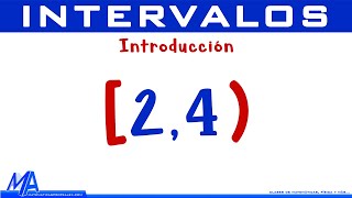 Intervalos introducción  tipos de intervalos MatematicasprofeAlex [upl. by Yelsnit622]