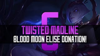 ◄ Blood Moon Elise Donation ► Patch 614  Twisted Madline  Elise Gameplay GermanHDS6 [upl. by Skutchan]