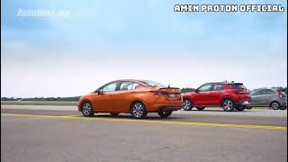 IRIZ VS ATIVA VS ALMERA  DRAG RACE [upl. by Herrah]