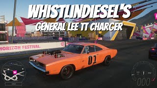 WhistlinDiesels Twin Turbo General Lee Charger Showcase  Forza Horizon 5 MODS [upl. by Adall]