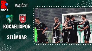 KOCAELİSPOR  SELİMBAR HAZIRLIK MAÇI ÖZETİ [upl. by Yenterb]