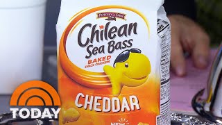 Goldfish changes its name temporarily to ‘Chilean sea bass’ [upl. by Relda]