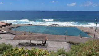 PISCINES NATURELLES DE BAJAMAR  TENERIFE  ÎLES CANARIES [upl. by Anivram]