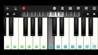 rakshasan piano tutorial pianotutorial [upl. by Akenehs]