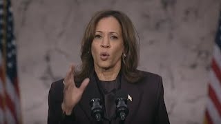 Kamala Harris officially concedes after election defeat to Donald Trump [upl. by Schwenk85]