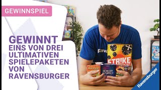 🔥Gewinnt eins von drei ultimativen Spielepaketen von Ravensburger 🤩 6 [upl. by Ahsinac]