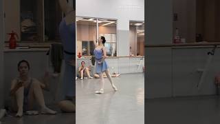 was lowkey so dizzy after this 🤣🥲 balletworld balletshoes balletdancer [upl. by Atiana605]