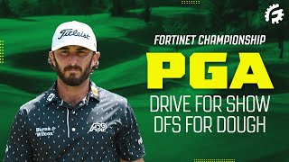 DRAFTKINGS PGA DFS FIRST LOOK THIS WEEK Fortinet Championship [upl. by Giule64]