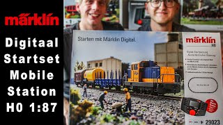 Digitaal starten met modeltreinen  Marklin Mobile Station [upl. by Haukom]