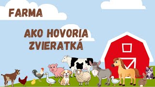 Farma  Ako hovoria zvieratká [upl. by Thorman2]