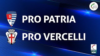 Pro Patria  Pro Vercelli 21  Gli Highlights [upl. by Thom]