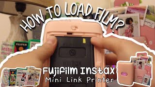 How to load Instax Mini Link Printer fujifilm [upl. by Adnoral]