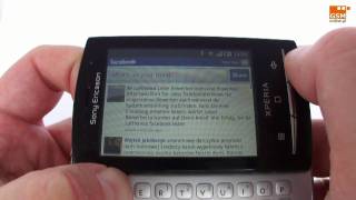 Sony Ericsson U20i XPERIA X10 mini pro  hands on [upl. by Aicnilav510]